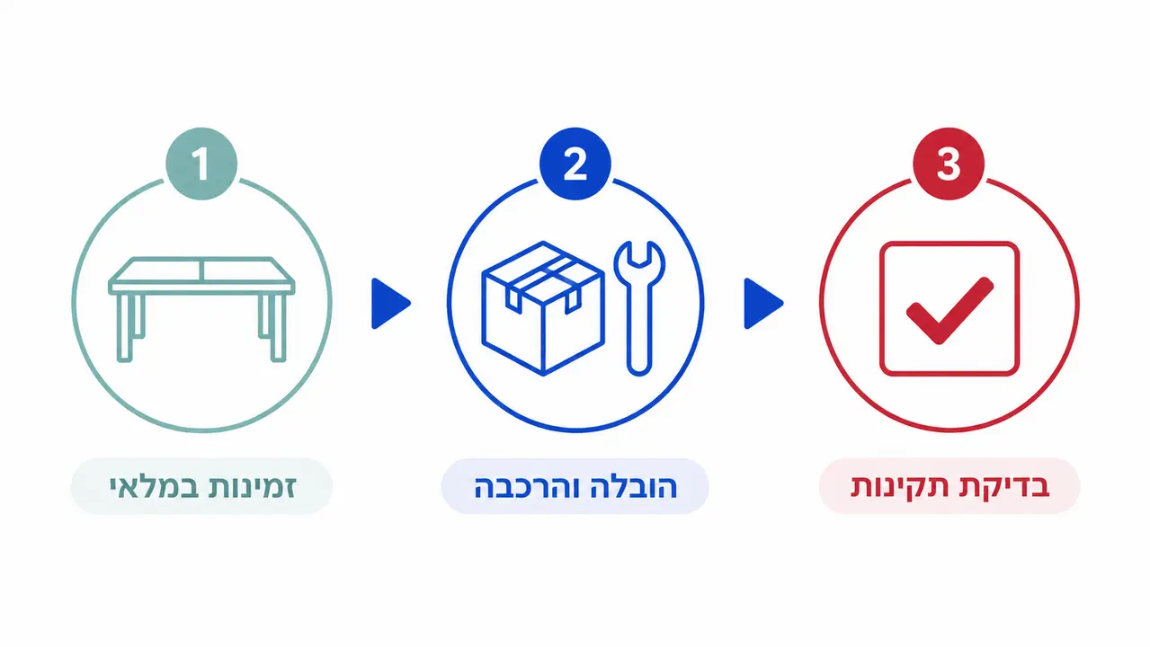 שירות, הובלה וזמני אספקה