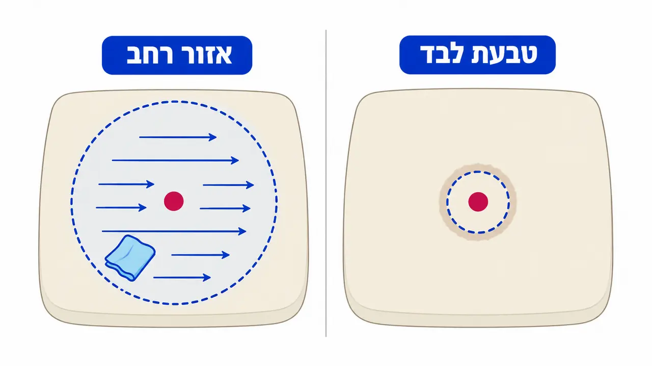 כתמי קפה, יין ומיצים ושמירה על צבע אחיד