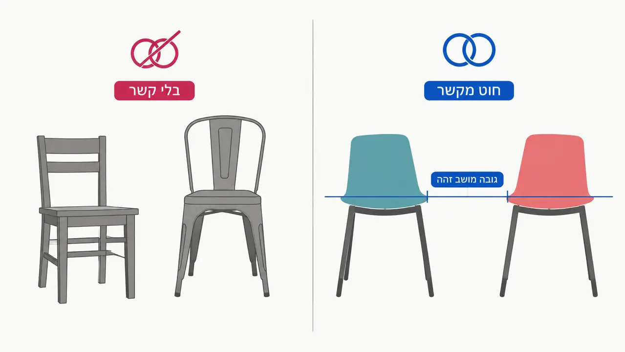 סט אחיד או שילוב דגמים בעודפים