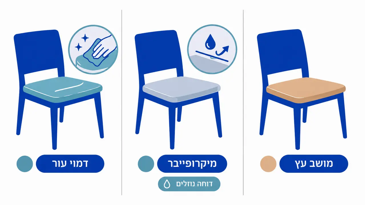 בחירת ריפוד מתאים לאקלים הישראלי ולשגרת הבית