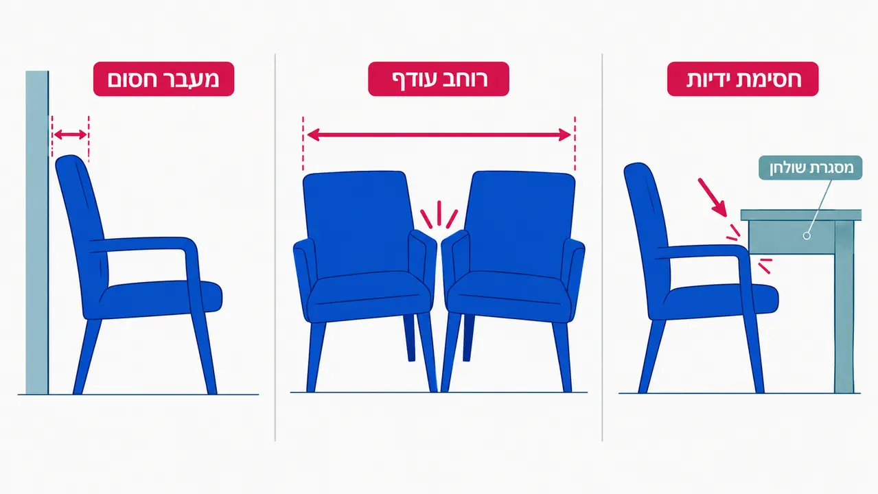 טעויות נפוצות ברכישת כסאות שמתגלות רק בבית